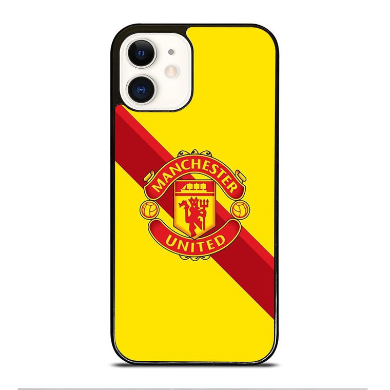 MANCHESTER UNITED FOOTBALL CLUB LOGO iPhone 12 Case Cover