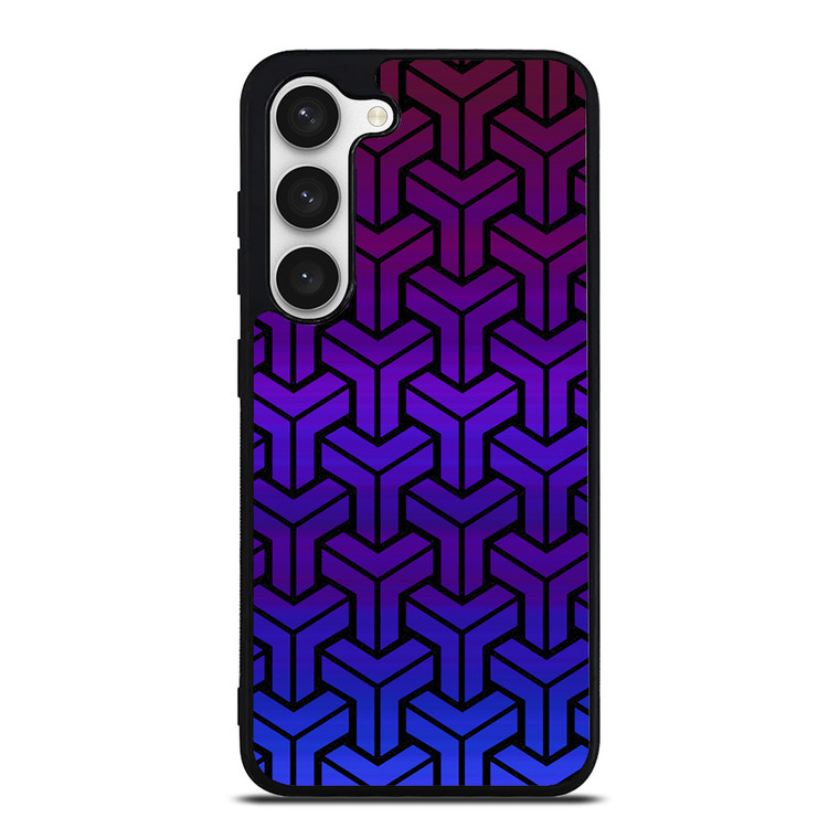 BLACK MAMBA PURPLE PATTERN Samsung Galaxy S23 Case Cover