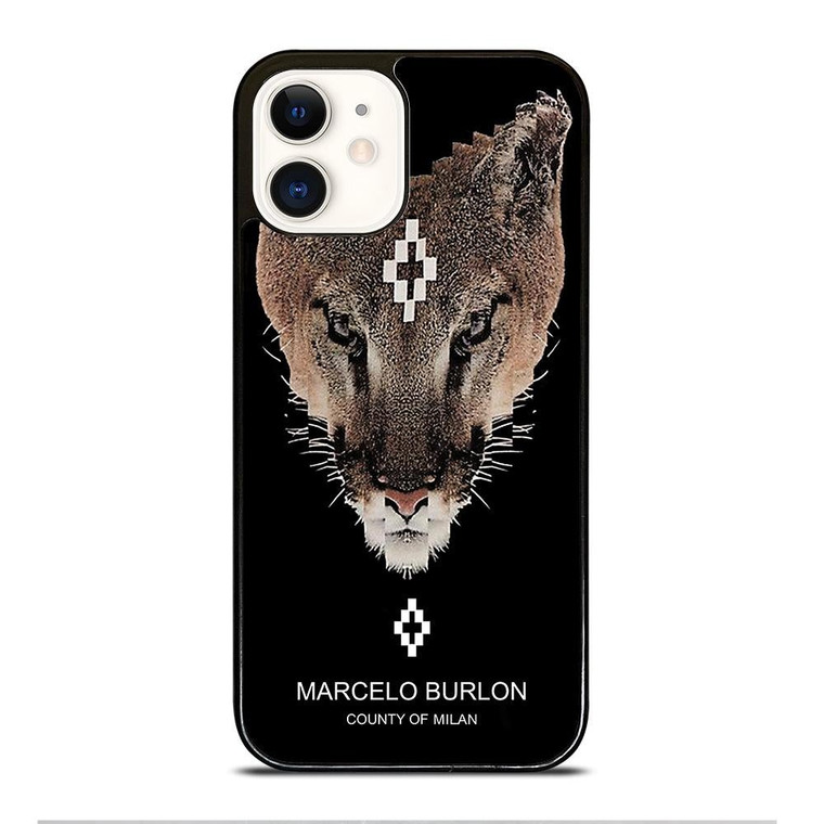 MARCELO BURLON TIGER iPhone 12 Case Cover