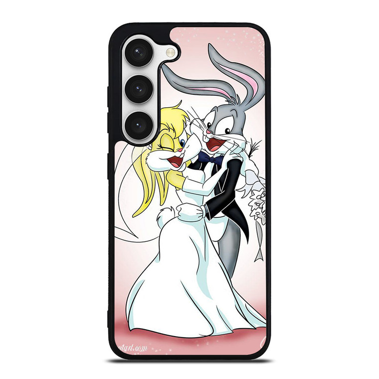 BUGS BUNNY AND LOLA LOVE Samsung Galaxy S23 Case Cover