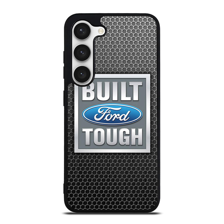 BUILT FORD TOUGH METAL CARBON Samsung Galaxy S23 Case Cover