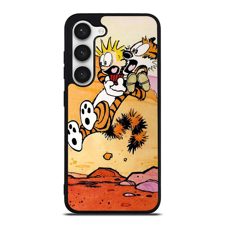 CALVIN AND HOBBES CARTOON 3 Samsung Galaxy S23 Case Cover