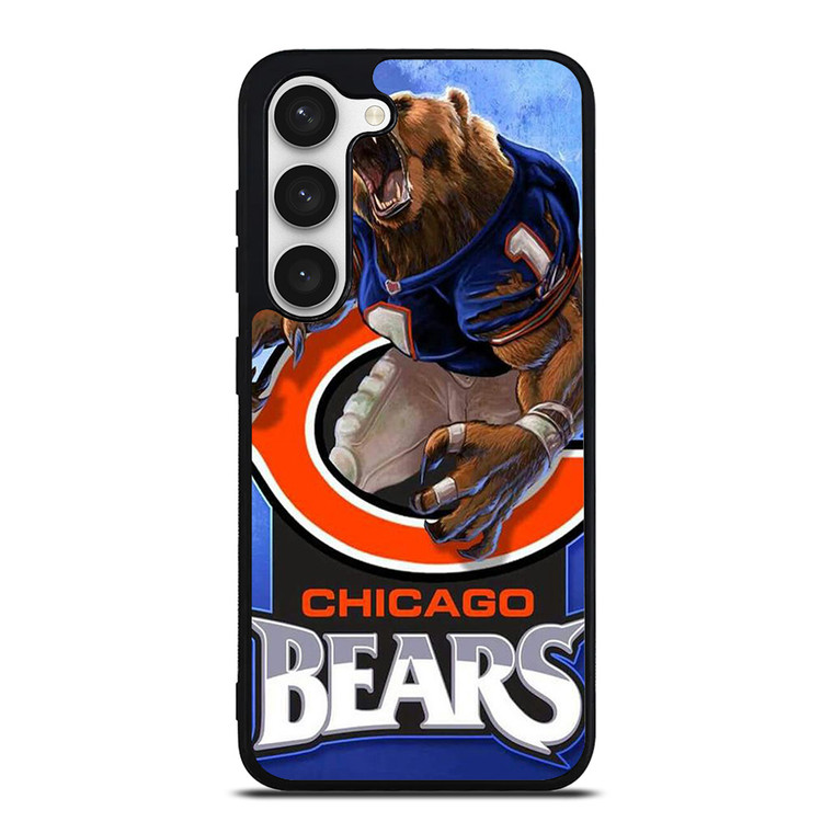 CHICAGO BEARS MASCOT LOGO Samsung Galaxy S23 Case Cover