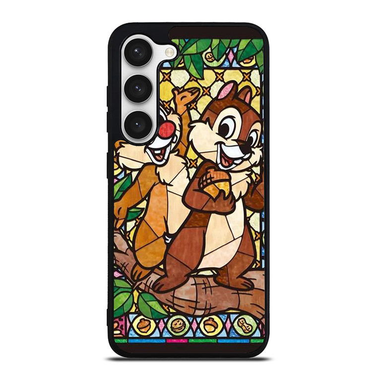 CHIP AND DALE DISNEY GLASS Samsung Galaxy S23 Case Cover