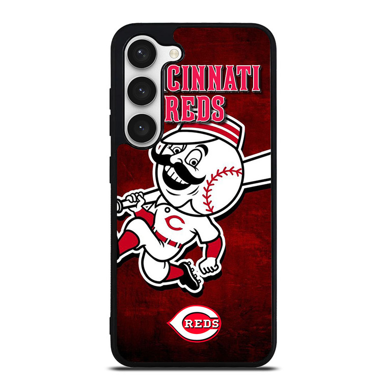 CINCINNATI REDS LOGO BASEBALL Samsung Galaxy S23 Case Cover