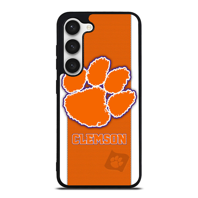 CLEMSON TIGERS NFL SYMBOL Samsung Galaxy S23 Case Cover