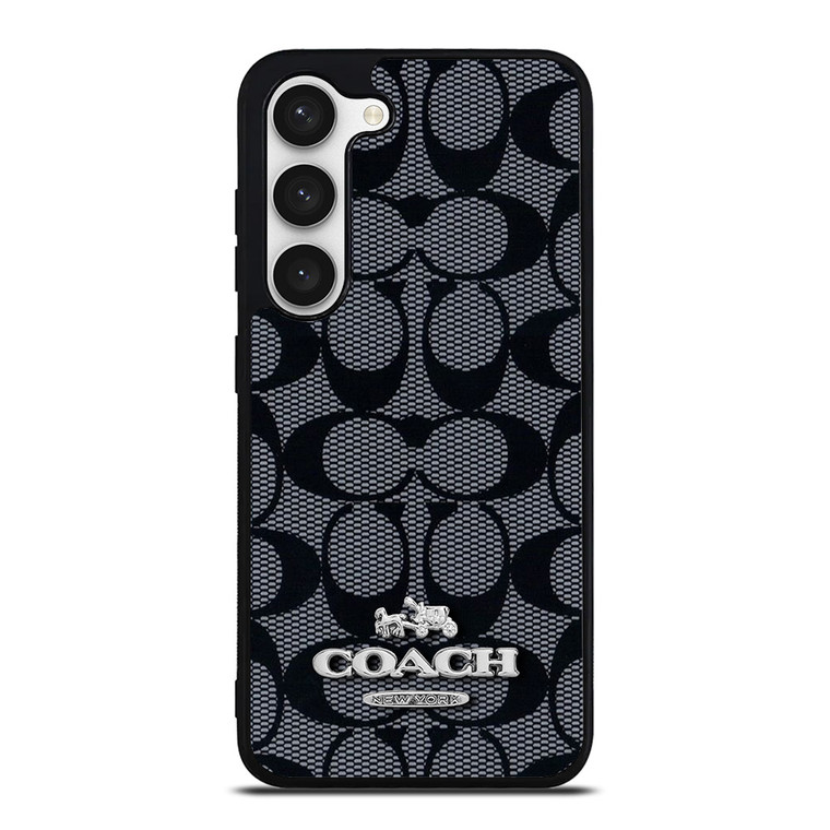 COACH NEW YORK PATTERN 2 Samsung Galaxy S23 Case Cover