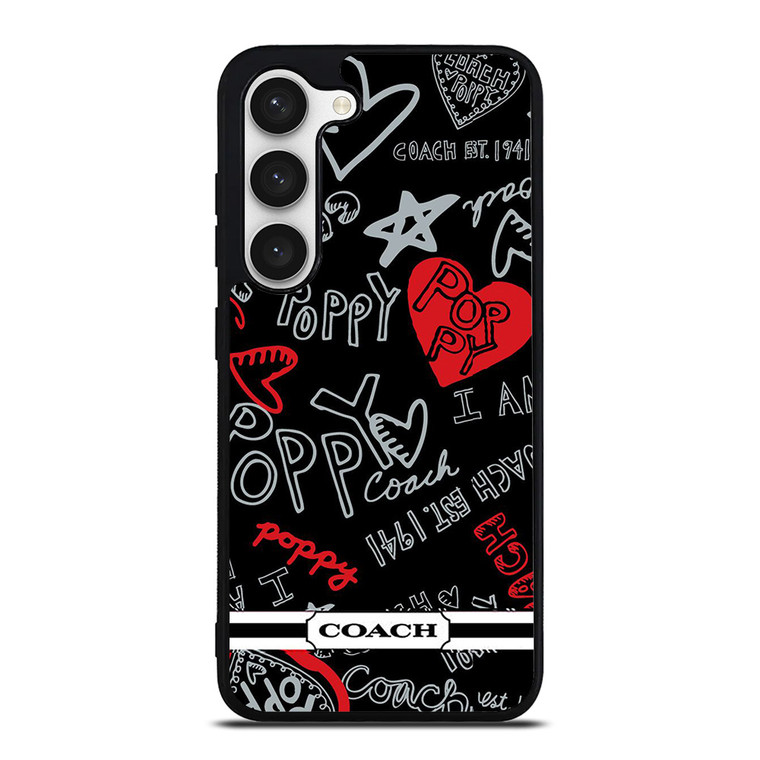 COACH NEW YORK POPPY Samsung Galaxy S23 Case Cover