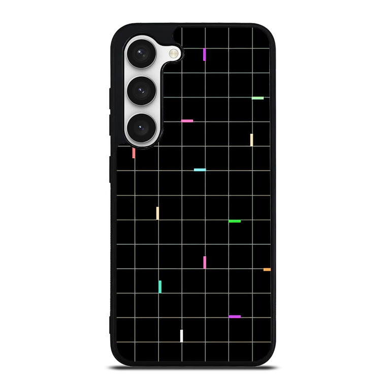 COLORED AESTHETIC GRID Samsung Galaxy S23 Case Cover
