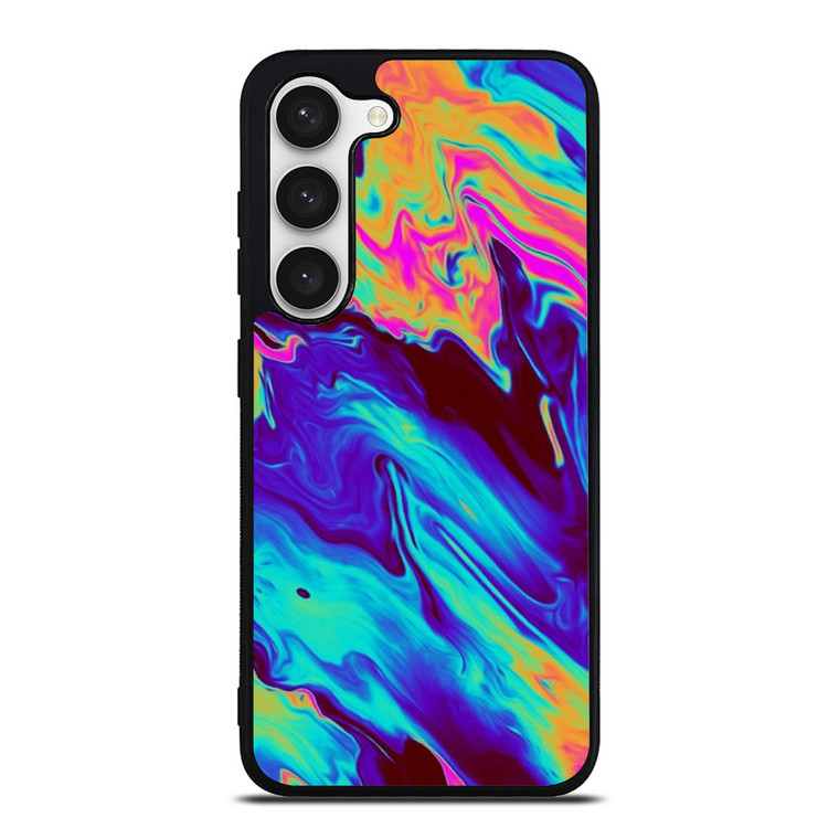 COLORFUL CHROME LIQUID Samsung Galaxy S23 Case Cover