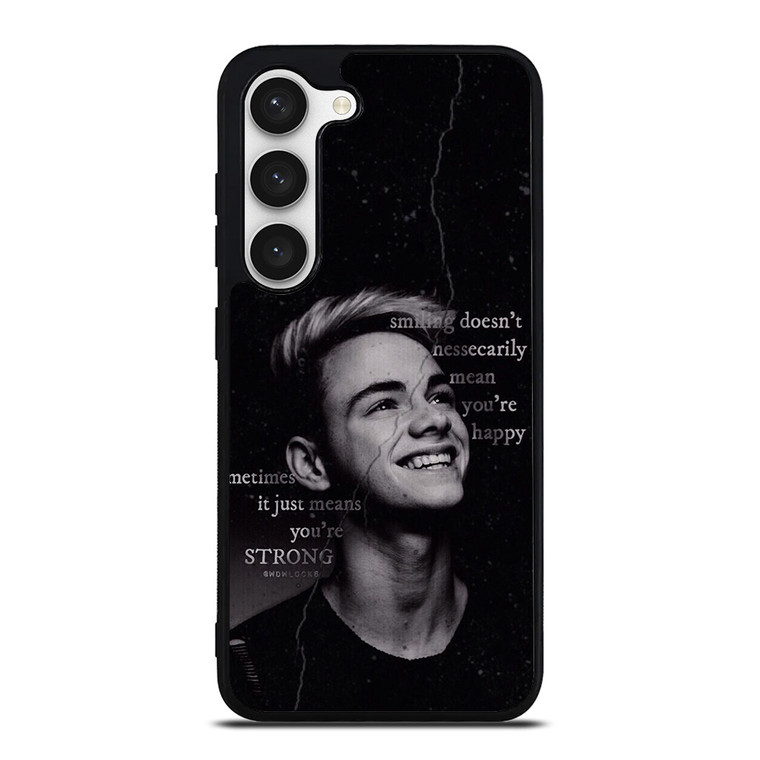 CORBYN BESSON WHY DON'T WE QUOTES Samsung Galaxy S23 Case Cover CORBYN BESSON WHY DON'T WE QUOTES Samsung Galaxy S23 Case Cover