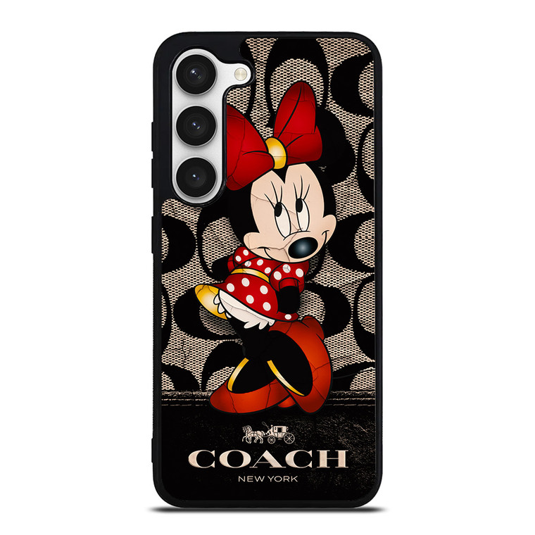 CUTE COACH MINNIE MOUSE Samsung Galaxy S23 Case Cover