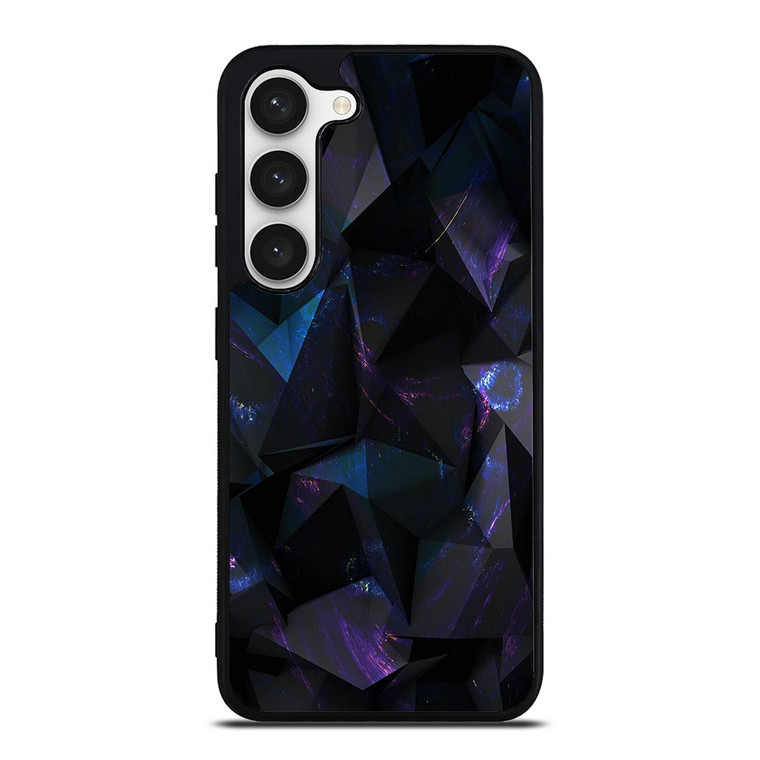 DARK ABSTRACT GEOMETRY Samsung Galaxy S23 Case Cover
