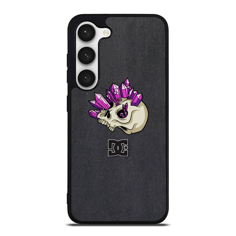 DC SHOES LOGO EMERALD SKULL Samsung Galaxy S23 Case Cover