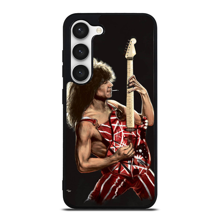 EDDIE VAN HALEN AND GUITAR Samsung Galaxy S23 Case Cover