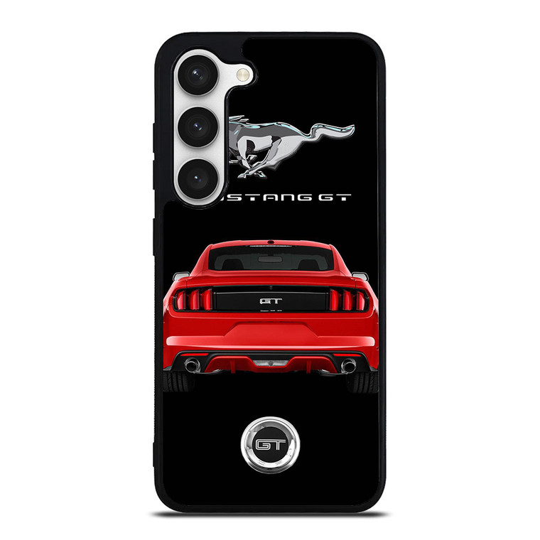 FORD MUSTANG GT RED CAR Samsung Galaxy S23 Case Cover