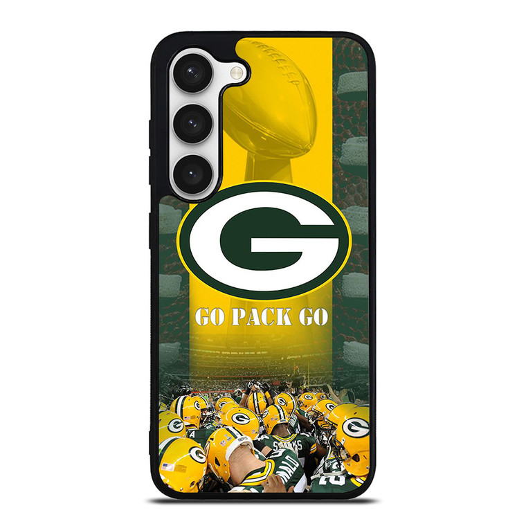 GREEN BAY PACKERS GO PACK GO Samsung Galaxy S23 Case Cover