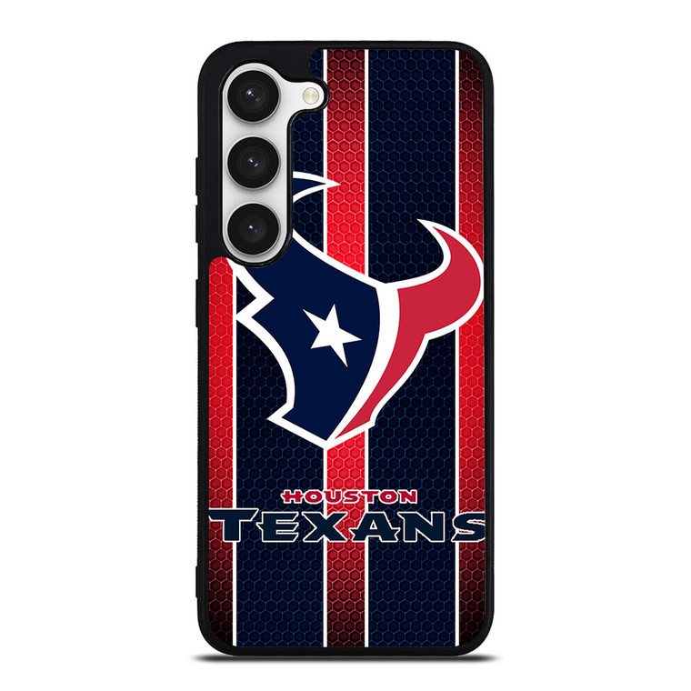 HOUSTON TEXANS STRIPE LOGO Samsung Galaxy S23 Case Cover