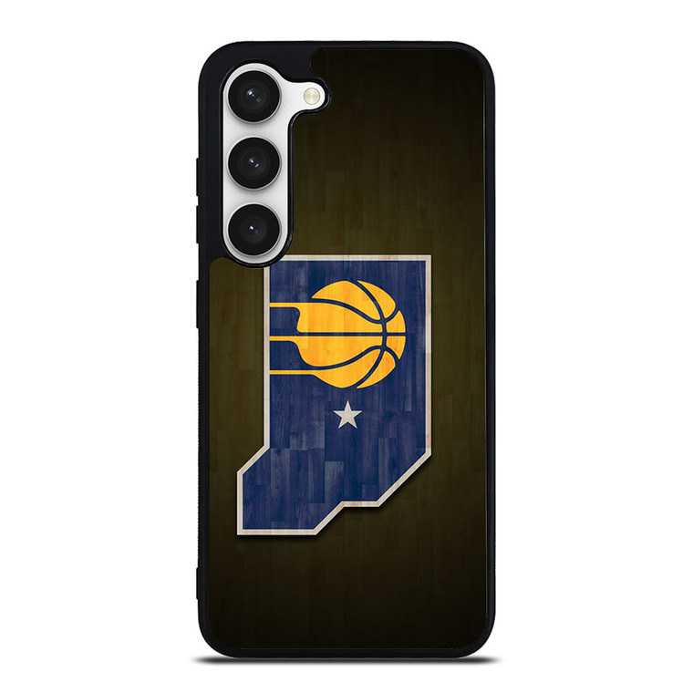 INDIANA PACERS WOODEN LOGO Samsung Galaxy S23 Case Cover
