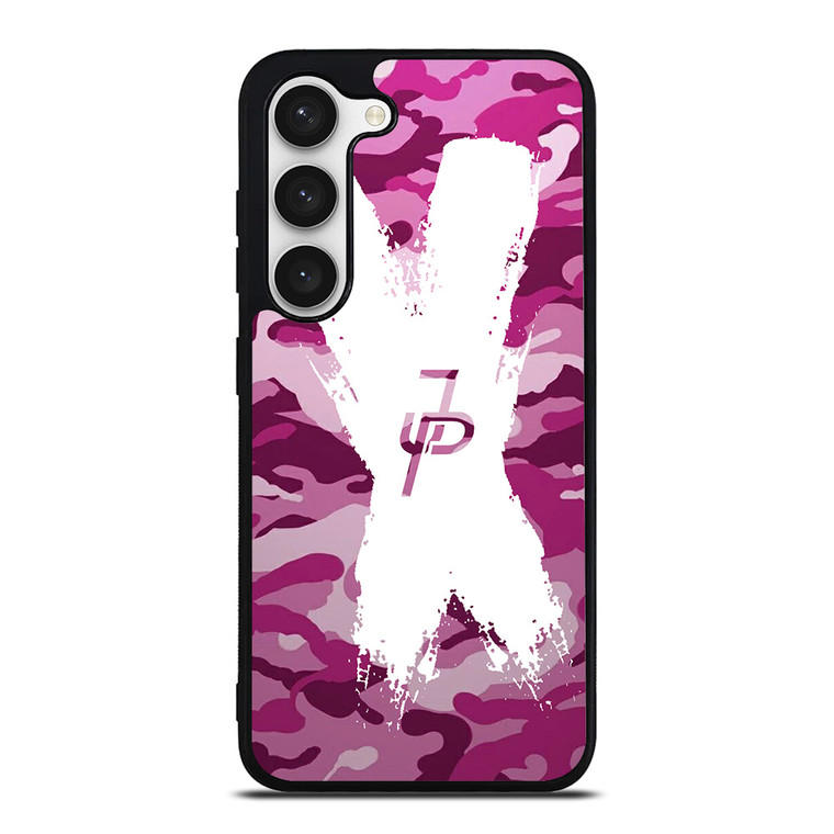 JAKE PAUL LOGO CROSS CAMO Samsung Galaxy S23 Case Cover