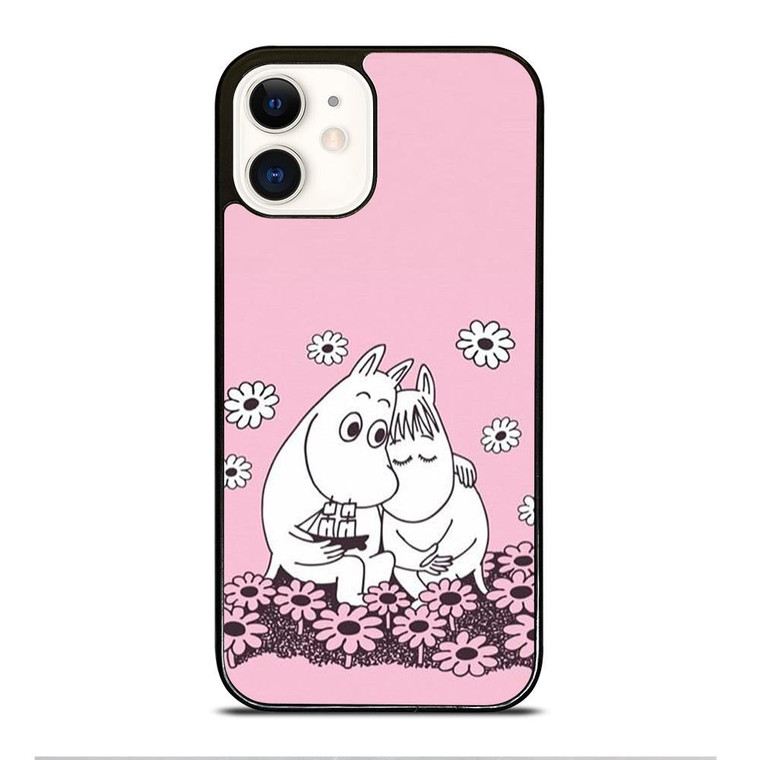 MOOMIN PINK iPhone 12 Case Cover