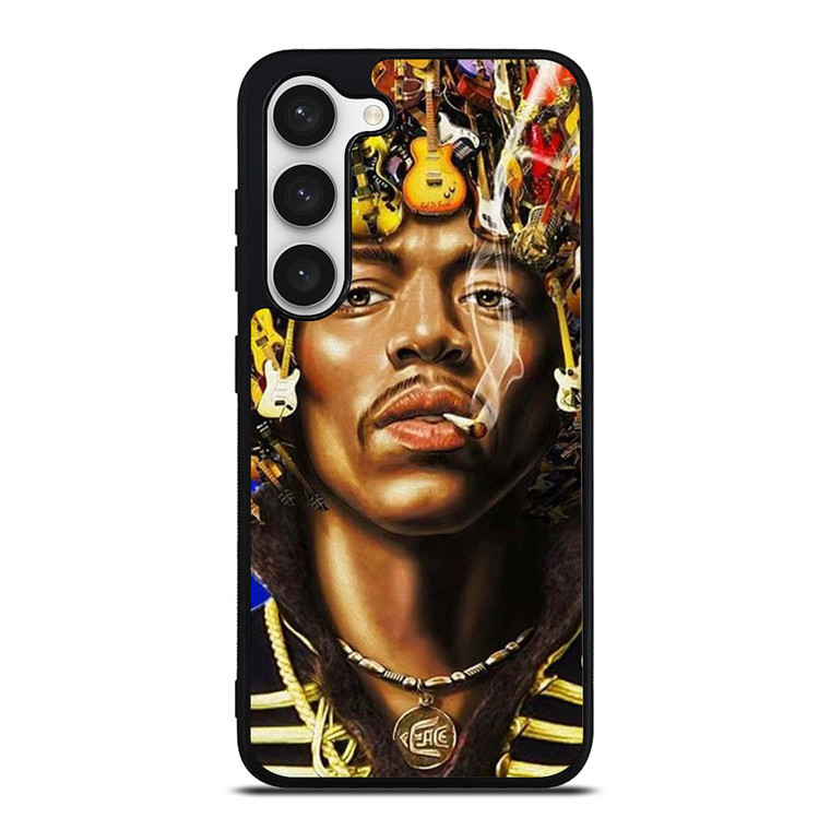 JIMI HENDRIX GUITAR HAIR Samsung Galaxy S23 Case Cover