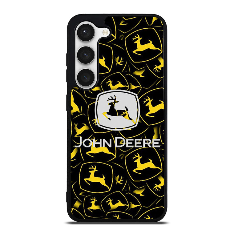 JOHN DEERE LOGO PATTERN Samsung Galaxy S23 Case Cover JOHN DEERE LOGO PATTERN Samsung Galaxy S23 Case Cover