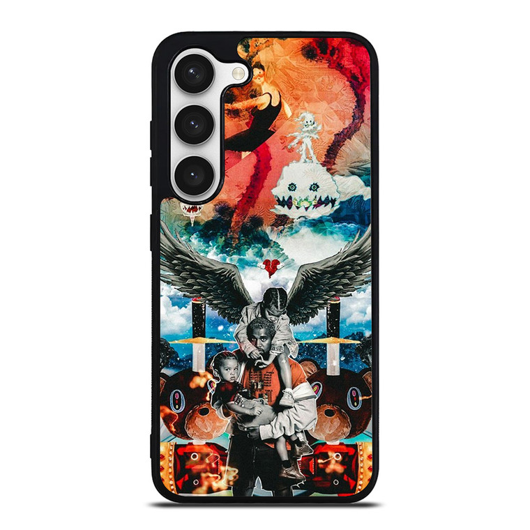 KANYE WEST ANGELS COLLAGE Samsung Galaxy S23 Case Cover