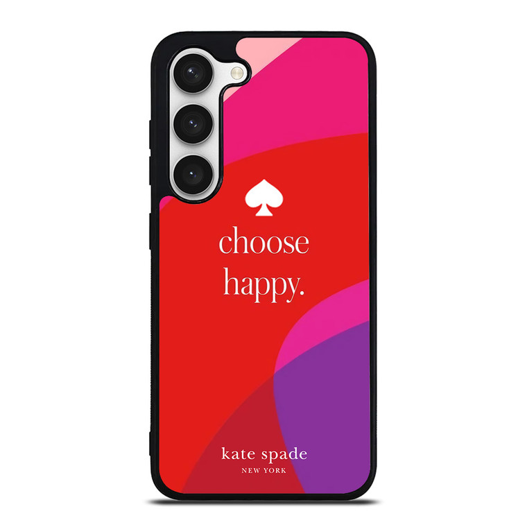 KATE SPADE CHOOSE HAPPY Samsung Galaxy S23 Case Cover