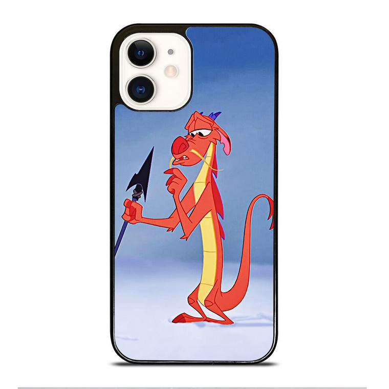 MUSHU DRAGON MULAN DISNEY CARTOON iPhone 12 Case Cover
