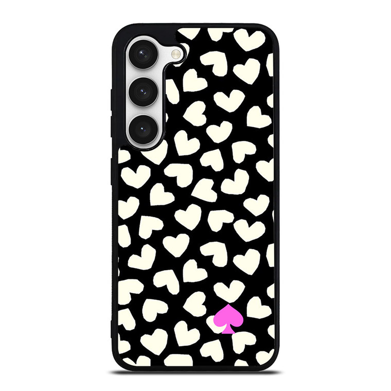 KATE SPADE LOVE HEART POLKADOTS Samsung Galaxy S23 Case Cover