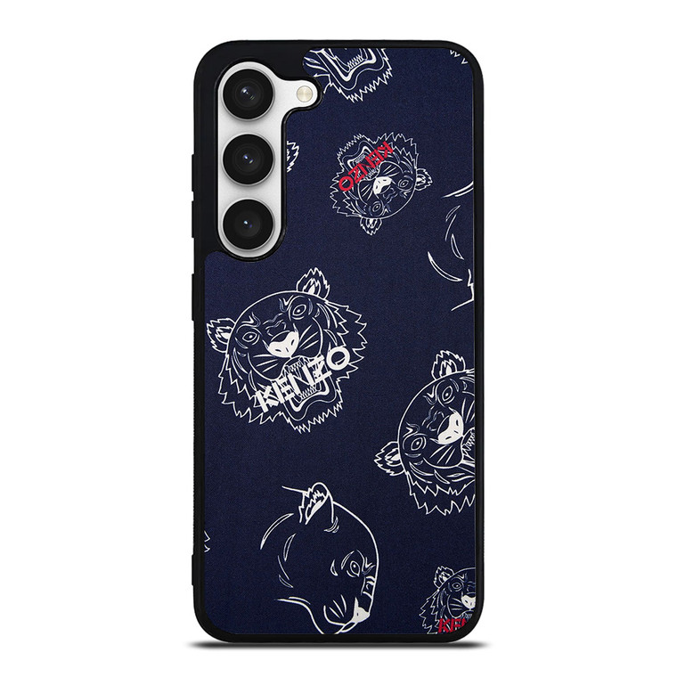 KENZO PARIS TIGER COLLAGE Samsung Galaxy S23 Case Cover