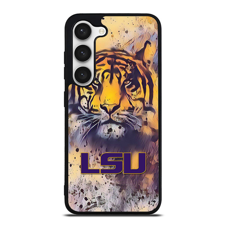 LSU TIGERS ART LOGO Samsung Galaxy S23 Case Cover