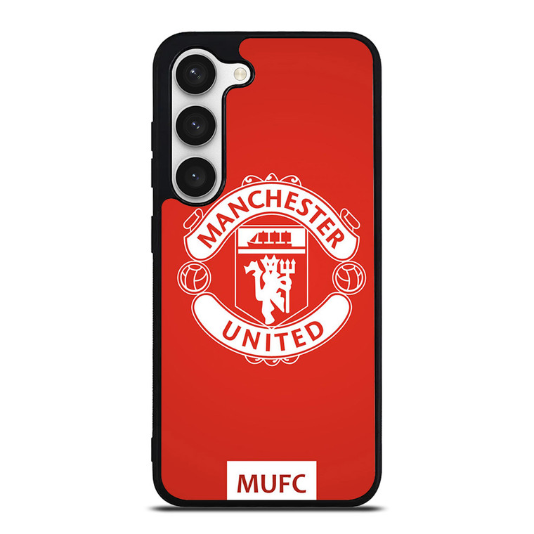 MANCHESTER UNITED FC RED DEVILS Samsung Galaxy S23 Case Cover