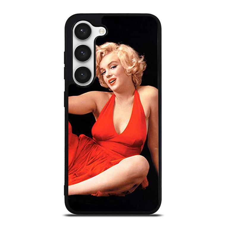 MARILYN MONROE RED DRESS Samsung Galaxy S23 Case Cover