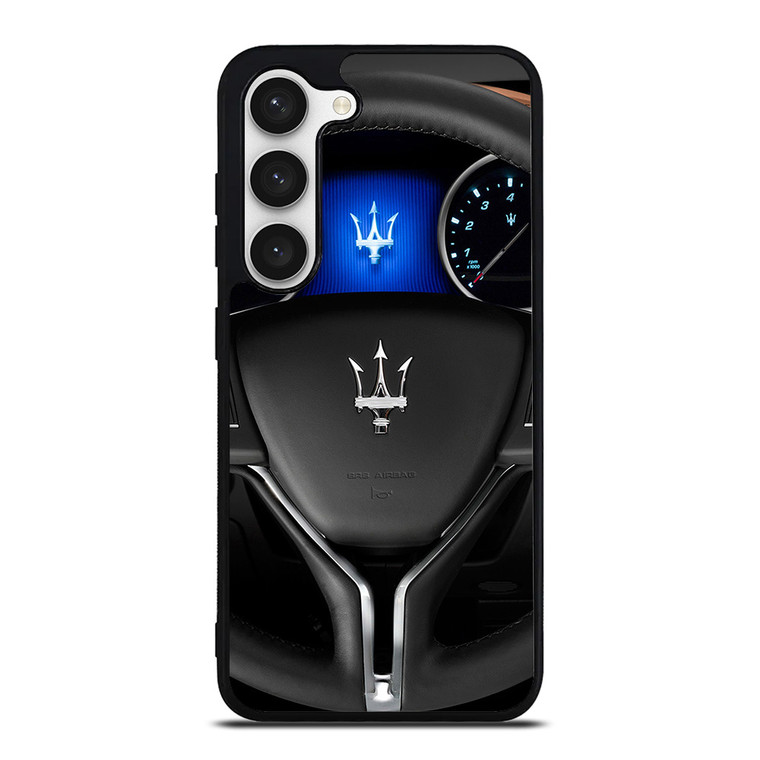 MASERATI STEERING WHEEL LOGO Samsung Galaxy S23 Case Cover