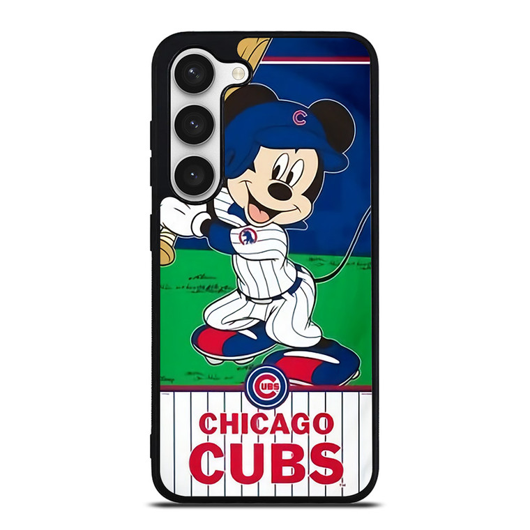 MICKEY MOUSE CHICAGO CUBS Samsung Galaxy S23 Case Cover MICKEY MOUSE CHICAGO CUBS Samsung Galaxy S23 Case Cover