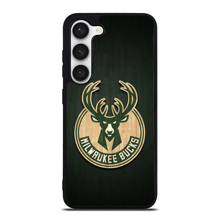 MILWAUKEE BUCKS WOODEN LOGO Samsung Galaxy S23 Case Cover