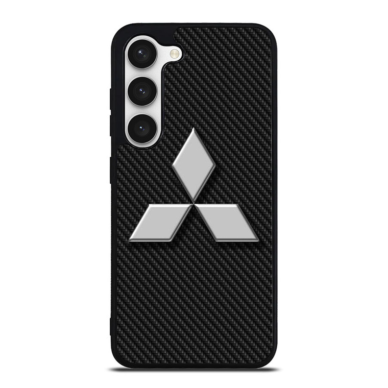 MITSUBISHI MOTORS CARBON LOGO Samsung Galaxy S23 Case Cover