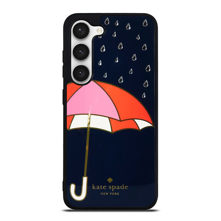 NAVY UMBRELLA KATE SPADE Samsung Galaxy S23 Case Cover