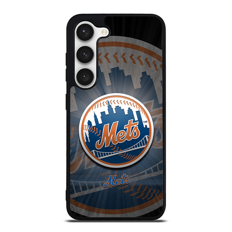 NEW YORK METS MLB LOGO Samsung Galaxy S23 Case Cover