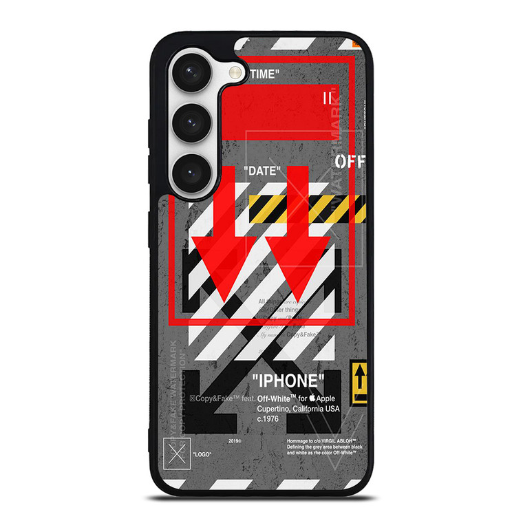 OFF WHITE ARROW DOWN Samsung Galaxy S23 Case Cover