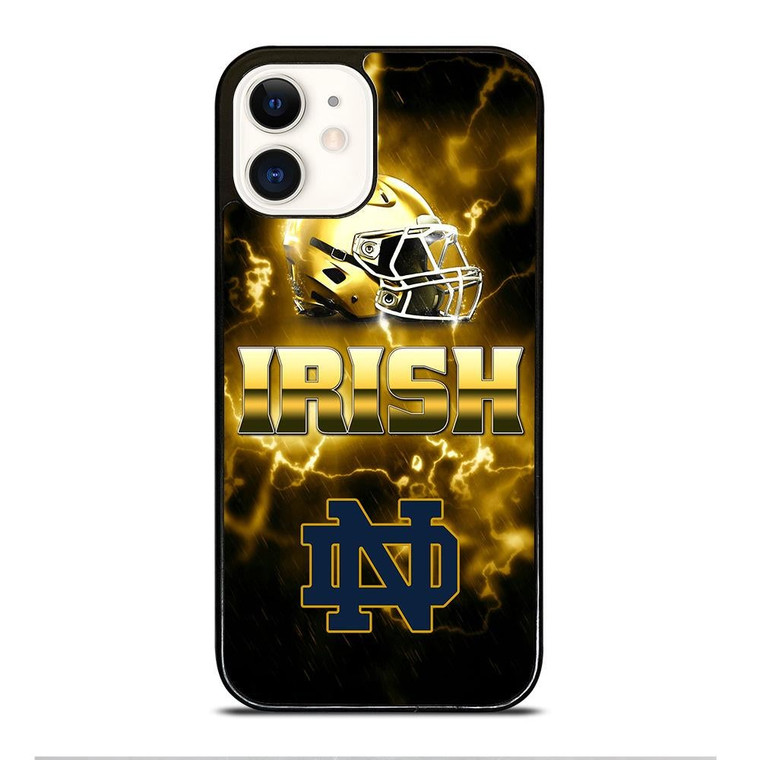 NOTRE DAME FIGHTING IRISH HELMET iPhone 12 Case Cover