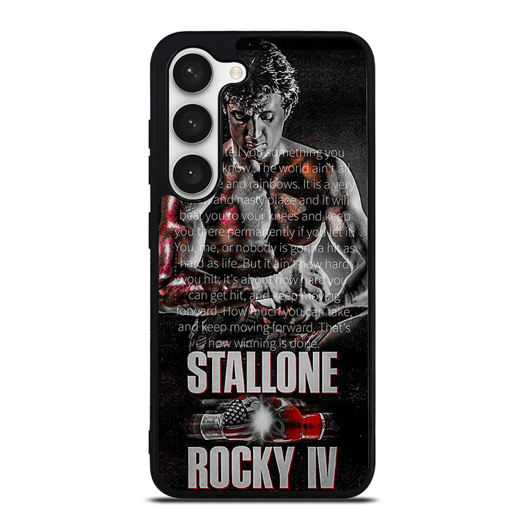 ROCKY BALBOA QUOTE ART Samsung Galaxy S23 Case Cover
