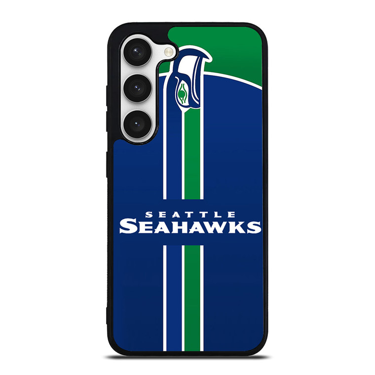 SEATTLE SEAHAWKS VERTICAL LOGO Samsung Galaxy S23 Case Cover