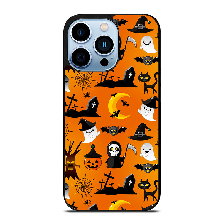 HAPPY HALLOWEEN CARTOON PATERN iPhone 13 Pro Max Case Cover
