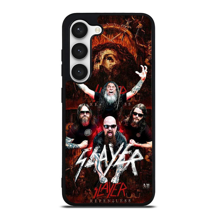 SLAYER METAL BAND POSTER Samsung Galaxy S23 Case Cover