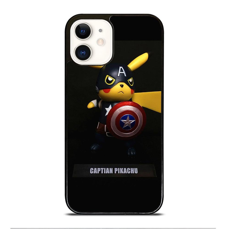 POKEMON CAPTAIN PIKACHU iPhone 12 Case Cover