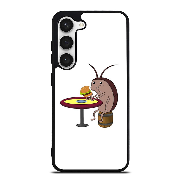 SPONGEBOB COCKROACH EAT PATTY Samsung Galaxy S23 Case Cover