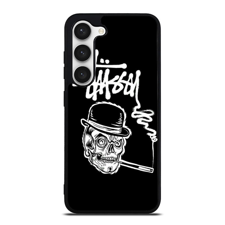 STUSSY SKULL LOGO Samsung Galaxy S23 Case Cover